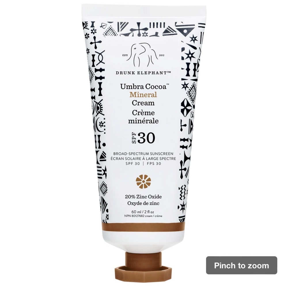 NWT DRUNK ELEPHANT umbra cocoa mineral cream SPF 30